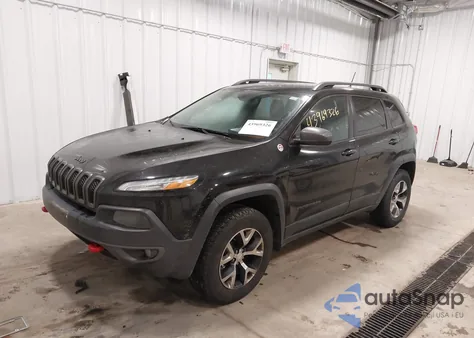 2017 Jeep Cherokee Trailhawk из США, поврежденный, VIN 1C4PJMBS1HW625405